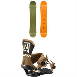 Nitro Basher Snowboard ​+ Team Pro Snowboard Bindings 2026