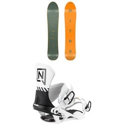 Nitro Slash Snowboard ​+ Team Pro Snowboard Bindings 2026