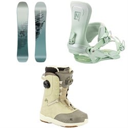 Nitro Karma Snowboard ​+ Poison Snowboard Bindings ​+ Crown Boa Snowboard Boots - Women's 2026