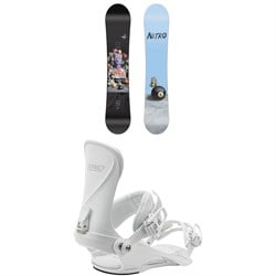 Nitro Mercy Snowboard ​+ Cosmic Snowboard Bindings - Women's 2026