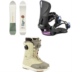 Nitro Drop Snowboard ​+ Fate Snowboard Bindings ​+ Crown Boa Snowboard Boots - Women's 2026