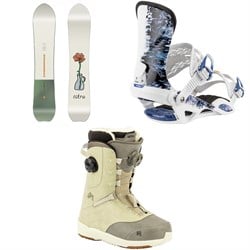 Nitro Drop Snowboard ​+ Fate Snowboard Bindings ​+ Crown Boa Snowboard Boots - Women's 2026