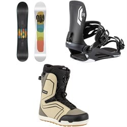 Nitro Phase Snowboard ​+ Talent Snowboard Bindings ​+ Sentinel Boa Snowboard Boots 2026