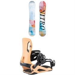 Nitro Lectra Abstract Snowboard ​+ Talent Snowboard Bindings - Women's 2026