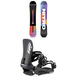 Nitro Prime Chroma Cam-Out Snowboard ​+ Talent Snowboard Bindings 2026