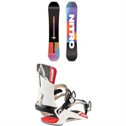 Nitro Prime Chroma Cam-Out Snowboard ​+ Rambler Snowboard Bindings 2026