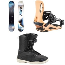 Nitro Lectra Leaf Cam-Out Snowboard - Women's