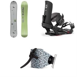 Nitro Alternator Splitboard ​+ Union Charger Pro Splitboard Bindings ​+ evo x Pomoca Pro Glide Splitboard Skins 2026