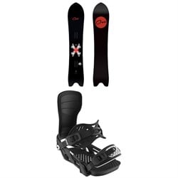 GNU Something GNU Snowboard ​+ Bent Metal Stylist Snowboard Bindings - Women's 2026