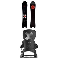 GNU Something GNU Snowboard ​+ Bent Metal Stylist Snowboard Bindings - Women's 2026