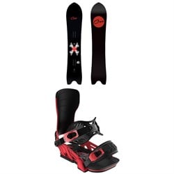 GNU Something GNU Snowboard ​+ Bent Metal Transfer Snowboard Bindings 2026