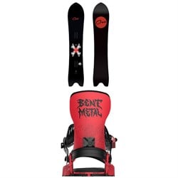 GNU Something GNU Snowboard ​+ Bent Metal Transfer Snowboard Bindings 2026