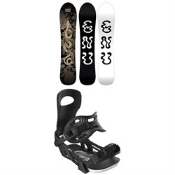 GNU Free Spirit C3 Snowboard ​+ Bent Metal Metta Snowboard Bindings - Women's 2026