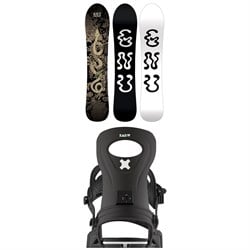 GNU Free Spirit C3 Snowboard ​+ Bent Metal Metta Snowboard Bindings - Women's 2026