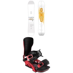 GNU Upgrade C2E Snowboard ​+ Bent Metal Transfer Snowboard Bindings 2026