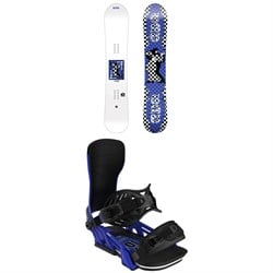 GNU 4x4 C3 Snowboard ​+ Bent Metal Transfer Snowboard Bindings 2026