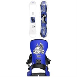 GNU 4x4 C3 Snowboard ​+ Bent Metal Transfer Snowboard Bindings 2026