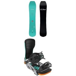 GNU Gremlin C3 Snowboard ​+ Bent Metal Axtion Snowboard Bindings 2026