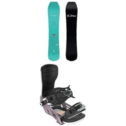 GNU Gremlin C3 Snowboard ​+ Bent Metal Stylist Snowboard Bindings - Women's 2026