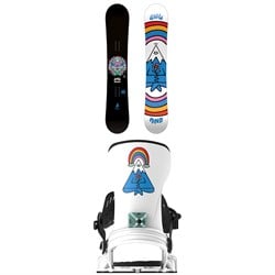 GNU Velvet C2 Snowboard ​+ Bent Metal Stylist Snowboard Bindings - Women's 2026