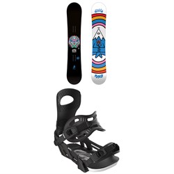 GNU Velvet C2 Snowboard ​+ Bent Metal Metta Snowboard Bindings - Women's 2026