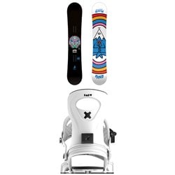GNU Velvet C2 Snowboard ​+ Bent Metal Metta Snowboard Bindings - Women's 2026