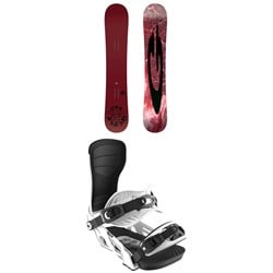 GNU Wagyu C3 Snowboard ​+ Bent Metal Axtion Snowboard Bindings 2026