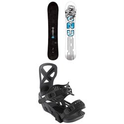 GNU Antigravity C3 Snowboard ​+ Bent Metal Anvil Snowboard Bindings 2026