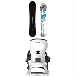 GNU Antigravity C3 Snowboard ​+ Bent Metal Joint Snowboard Bindings 2026