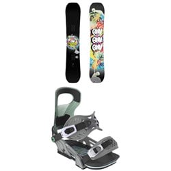 GNU C-Money C3 Snowboard ​+ Bent Metal Logic Snowboard Bindings 2026