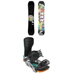 GNU C-Money C3 Snowboard ​+ Bent Metal Axtion Snowboard Bindings 2026