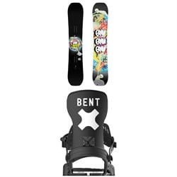GNU C-Money C3 Snowboard ​+ Bent Metal Axtion Snowboard Bindings 2026