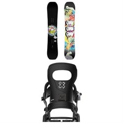 GNU C-Money C3 Snowboard ​+ Bent Metal Joint Snowboard Bindings 2026