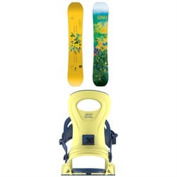 GNU Gloss-C C3 Snowboard ​+ Bent Metal Metta Snowboard Bindings - Women's 2026