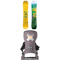 GNU Gloss-C C3 Snowboard ​+ Bent Metal Stylist Snowboard Bindings - Women's 2026