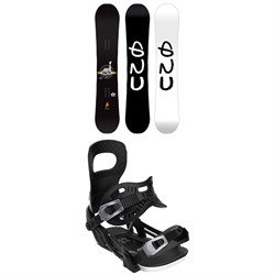 GNU Facts BTX Snowboard ​+ Bent Metal Joint Snowboard Bindings 2026