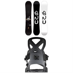 GNU Facts BTX Snowboard ​+ Bent Metal Anvil Snowboard Bindings 2026