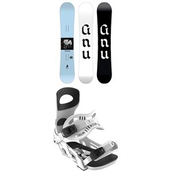 GNU Fiction BTX Snowboard ​+ Bent Metal Metta Snowboard Bindings - Women's 2026