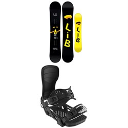 Lib Tech Two Time C3 Snowboard ​+ Bent Metal Stylist Snowboard Bindings - Women's 2026