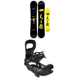 Lib Tech Two Time C3 Snowboard ​+ Bent Metal Beam Snowboard Bindings - Women's 2026