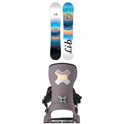 Lib Tech Glider BTX Snowboard ​+ Bent Metal Stylist Snowboard Bindings - Women's 2026