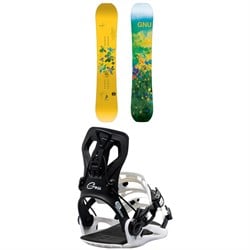 GNU Gloss-C C3 Snowboard ​+ B-Real Snowboard Bindings - Women's 2026