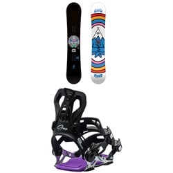 GNU Velvet C2 Snowboard ​+ Fantast Snowboard Bindings - Women's 2026
