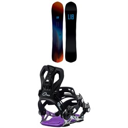 Lib Tech Theda C2X Snowboard ​+ GNU Fantast Snowboard Bindings - Women's 2026