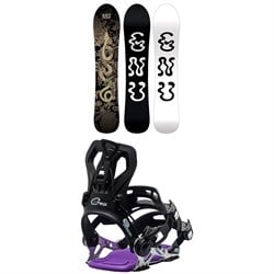 GNU Free Spirit C3 Snowboard ​+ Fantast Snowboard Bindings - Women's 2026