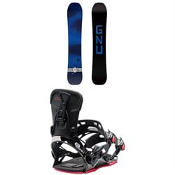 GNU Banked Country C3 Snowboard ​+ Freedom Snowboard Bindings 2026