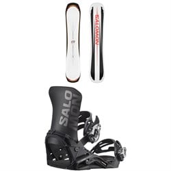 Salomon Assassin Snowboard ​+ District Snowboard Bindings 2026
