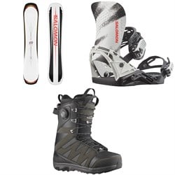 Salomon Assassin Snowboard ​+ Hologram Snowboard Bindings  ​+ X Approach Lace SJ Boa Snowboard Boots 2026