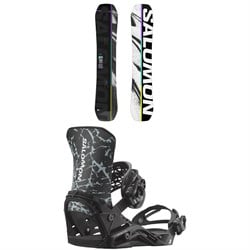 Salomon Huck Knife Pro Snowboard ​+ District Pro Snowboard Bindings 2026