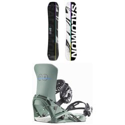 Salomon Huck Knife Pro Snowboard ​+ District Pro Snowboard Bindings 2026